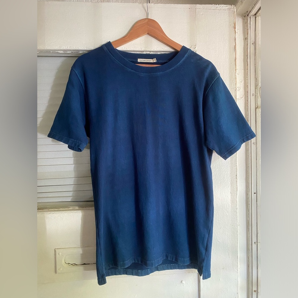 IOAN Kung Fu Sweatshirt Indigo Short Sleeve
Heavyweight Tee Plant Dyed